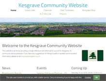 Tablet Screenshot of kesgrave.org.uk